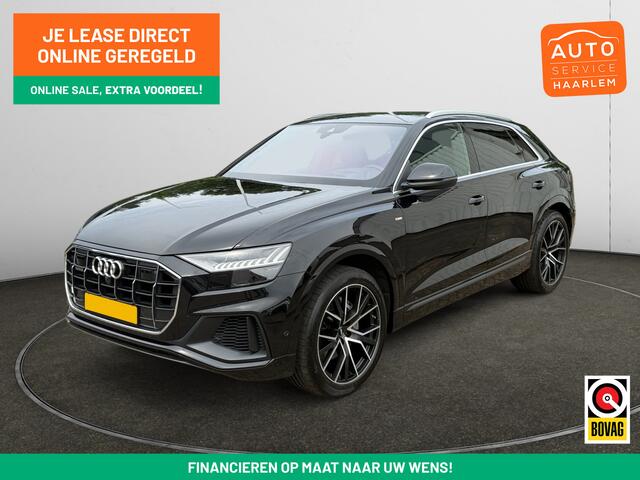 Audi Q8 50 TDI Quattro Pro Line Plus- NAP 30dkm, Dealer Onderhouden, Design Interieur, Stoelventilatie, 360 Camera
