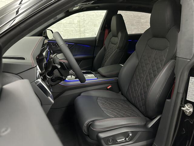 Audi Q8 60e 490pk Full Options! #RS-Stoelen | 4WS | OLED | Laser-LED | Carbon | Massage | Ventilatie | Valcona Leder+ Pakket | B&O Sound | 23'' | Alcantara hemel | Head-Up | Soft-Close | Panodak | 2x Memory | Trekhaak | Keyless-Entry | Luchtvering | Nw.Pr. 155.00