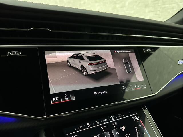 Audi Q8 60e 490pk Full Options! #RS-Stoelen | 4WS | OLED | Laser-LED | Carbon | Massage | Ventilatie | Valcona Leder+ Pakket | B&O Sound | 23'' | Alcantara hemel | Head-Up | Soft-Close | Panodak | 2x Memory | Trekhaak | Keyless-Entry | Luchtvering | Nw.Pr. 155.00