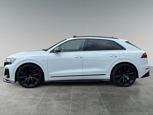 Audi Q8 55 TFSI e quattro Pro Line S Optiekpakket zwart | Rood gespoten remzadels | Glazen panoramadak