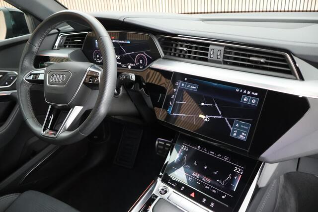 Audi Q8 e-tron 50 quattro S Edition 95 kWh Luchtvering B&O Camera Keyless Navigatie Adaptive cruise
