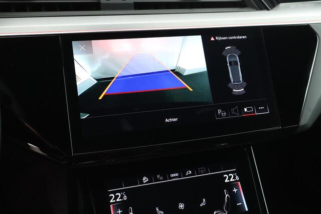 Audi Q8 e-tron 50 quattro S Edition 95 kWh Luchtvering B&O Camera Keyless Navigatie Adaptive cruise
