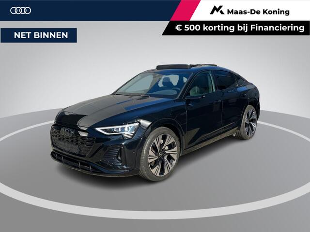 Audi Q8 Sportback e-tron 55 quattro S Edition 115 kWh · Panoramadak · 360 Camera · Luchtvering · Keyless · 360 Camera · Keyless · Matrix LED · 22"Velgen ·