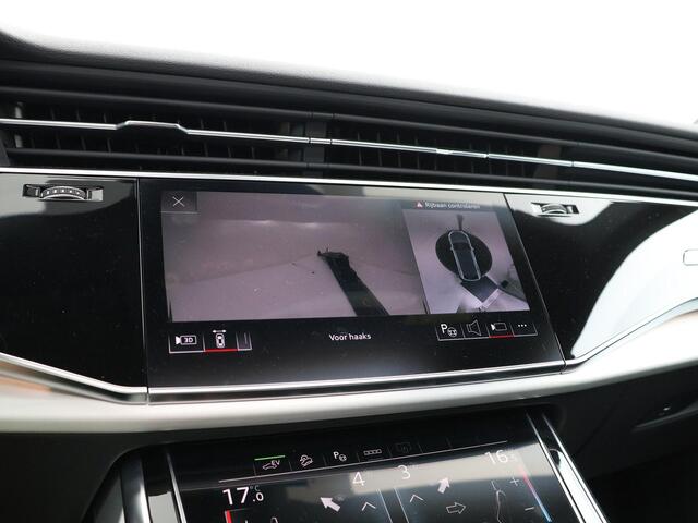 Audi Q8 55 TFSIe 381pk Tiptronic Quattro Pro Line S · Panoramadak · 360 Camera · Wegklapbare Trekhaak · Apple/Android Car Play · Luchtvering · 21'' Inch ·