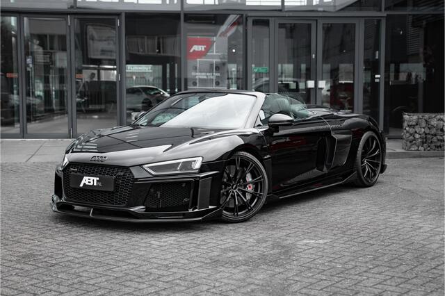 Audi R8 Spyder ABT V10 Plus | ABT Race package | ABT GR20 Forged velgen | ABT Exclusive carbon side pods | | Keramisch | Magnetic ride | Carbon in- en exterieur | B&O | Comfortsleutel