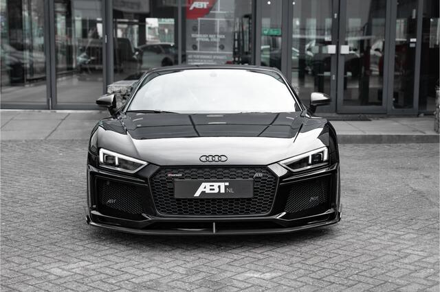 Audi R8 Spyder ABT V10 Plus | ABT Race package | ABT GR20 Forged velgen | ABT Exclusive carbon side pods | | Keramisch | Magnetic ride | Carbon in- en exterieur | B&O | Comfortsleutel