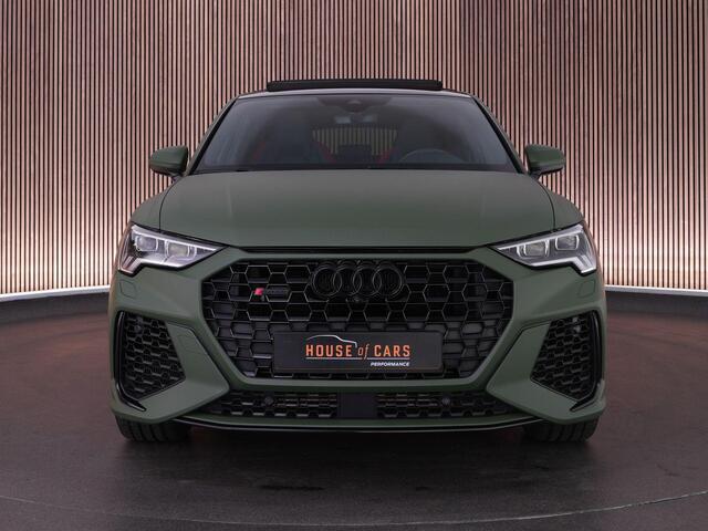 Audi RS Q3 RSQ3 Sportback 400pk TFSI |dealer onderhouden|RS-stoelen|B&O|pano|matrix LED|360 camera|ACC|blind spot|stoeleverwarming|