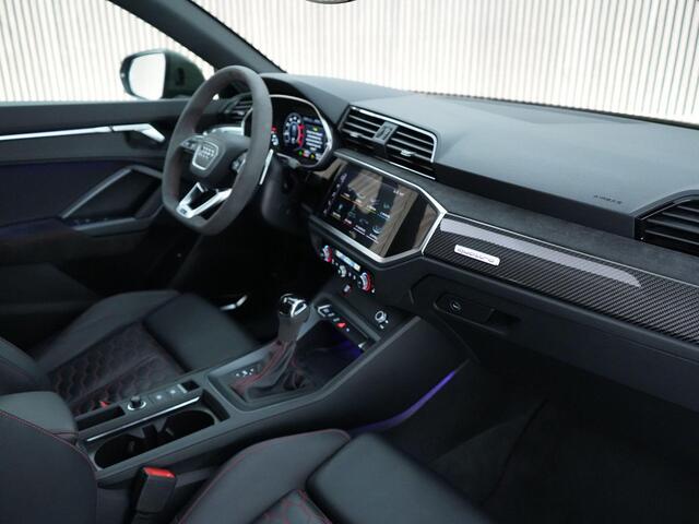 Audi RS Q3 RSQ3 Sportback 400pk TFSI |dealer onderhouden|RS-stoelen|B&O|pano|matrix LED|360 camera|ACC|blind spot|stoeleverwarming|
