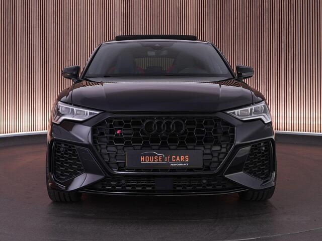 Audi RS Q3 Sportback 400pk TFSI Quattro |panoramadak|B&O|RS seats|Apple Carplay|ACC|blind spot|matrix LED|stoelverwarming|parkeer camera|21" LMV|