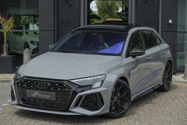 Audi RS3 Sportback 2.5 TFSI 400pk Quattro Hulk Panoramadak *BTW* Keramisch VOL! Massage B&O audio RS Dynamic