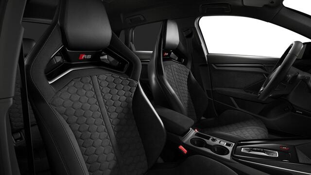 Audi RS3 Sportback 2.5 TFSI Quattro | 400 PK | Matrix LED lampen | RS Schaalstoelen | Audi Exclusive lak | SONOS premium Sound | Topsnelheid 280 km/u | RS Sportuitlaat | tot 5 jr/ 100dkm garantie |