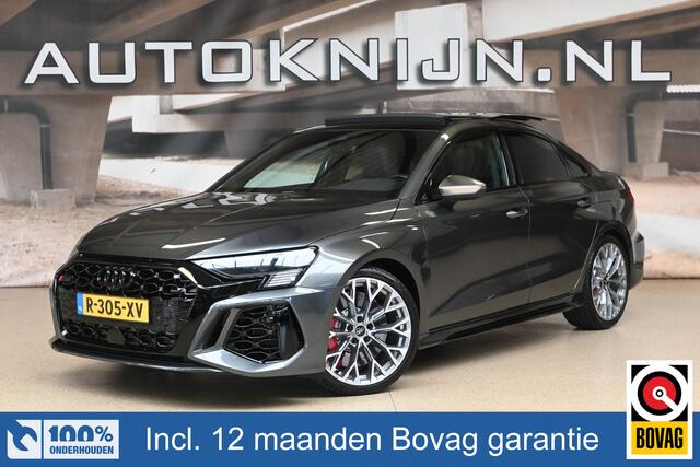 Audi RS3 Limousine 2.5 TFSI 400pk quattro | NL-auto | Matrix | Leder | Panoramadak | 100% (Dealer) onderhouden label