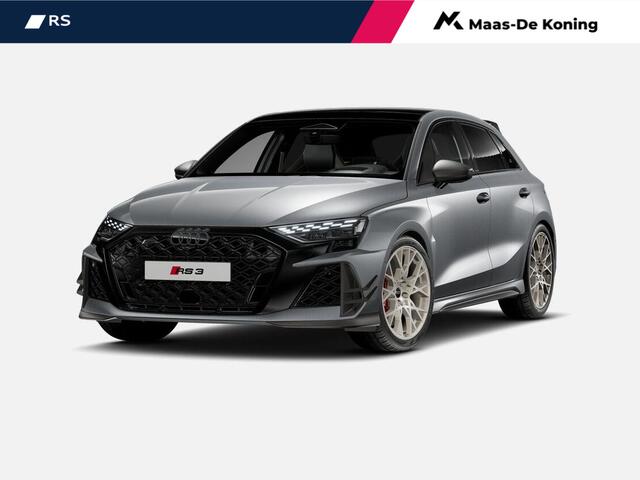 Audi RS3 Sportback 2.5 TFSI quattro 400 PK competition limited 593/750 · Audi Exclusive Gletsjerwit Mat Effect · Head-Up display · Sonos Premium 3D · Glazen panoramadak