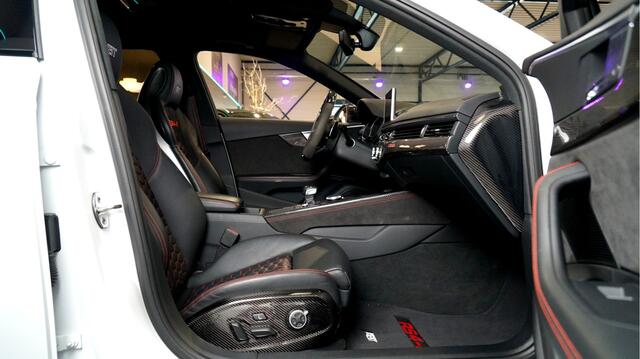 Audi RS4 RS4-R ABT Avant 1/50 390kW/530pk S-Tronic8 Quattro KERAMISCHE REMMEN + BANG&OLUFSEN + BLUE EYE + PANORAMADAK + ADAPT.CRUISE + CARBON IN-&EXTERIEUR + HEAD-UP + ABT/KW ONDERSTEL + SPORTUITLAAT + DIAMOND STITCH + CAMERA + PARKSENSOREN + 21" LM-VELGEN!!