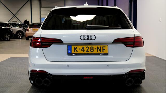 Audi RS4 RS4-R ABT Avant 1/50 390kW/530pk S-Tronic8 Quattro KERAMISCHE REMMEN + BANG&OLUFSEN + BLUE EYE + PANORAMADAK + ADAPT.CRUISE + CARBON IN-&EXTERIEUR + HEAD-UP + ABT/KW ONDERSTEL + SPORTUITLAAT + DIAMOND STITCH + CAMERA + PARKSENSOREN + 21" LM-VELGEN!!