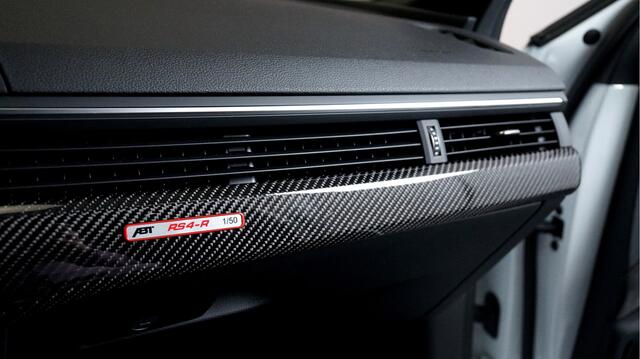 Audi RS4 RS4-R ABT Avant 1/50 390kW/530pk S-Tronic8 Quattro KERAMISCHE REMMEN + BANG&OLUFSEN + BLUE EYE + PANORAMADAK + ADAPT.CRUISE + CARBON IN-&EXTERIEUR + HEAD-UP + ABT/KW ONDERSTEL + SPORTUITLAAT + DIAMOND STITCH + CAMERA + PARKSENSOREN + 21" LM-VELGEN!!