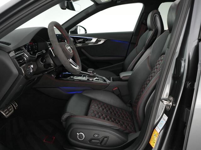 Audi RS4 quattro 2.9 TFSI RS 4 |Org. NL|dealer onderhouden|fabrieksgarantie|trekhaak|Milltek|keramisch|carbon ext.|panoramadak|B&O|memory|massage|Apple Carplay|360 camera|blind spot|