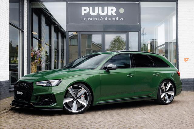 Audi RS4 2.9 TFSI Quattro ''Audi Exclusive Sonoma Green'' Keramisch - Pano - Massage - B&O