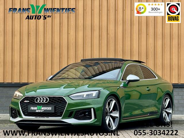 Audi RS5 A5 Coupé 2.9 TFSI quattro Pro Line Plus | 451 PK! | Panoramadak | Bang & Olufsen | Dynamic Pakket | Head-Up Display | 360 Graden Camera | Apple Carplay | Adaptieve Cruise Control | DAB | Led Matrix |