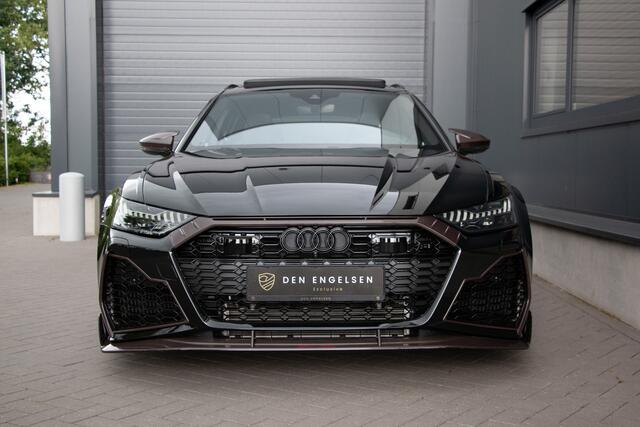 Audi RS6 Avant Johann ABT Signature Edition | 800PK | BTW | B&O+ | Ceramic Brakes | 360 Cam | ACC | Pano | Softclose | Lane & Side Assist | Fabrieksgarantie | Neus PPF | Carbon | Apple & Android Carplay | Dynamic+ | Achterasbesturing | Dynamic Plus Pack |Ambianc