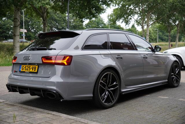 Audi RS6 A6 Avant 4.0 TFSI quattro Pro Line Plus / Keramisch / Panoramadak / Audi Exclusive / Night Vision / 360 Camera / Soft Close / Acc / Nardo / Maxton /