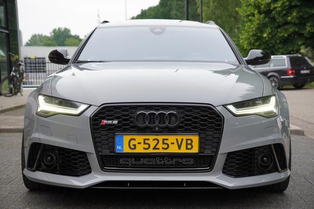Audi RS6 A6 Avant 4.0 TFSI quattro Pro Line Plus / Keramisch / Panoramadak / Audi Exclusive / Night Vision / 360 Camera / Soft Close / Acc / Nardo / Maxton /