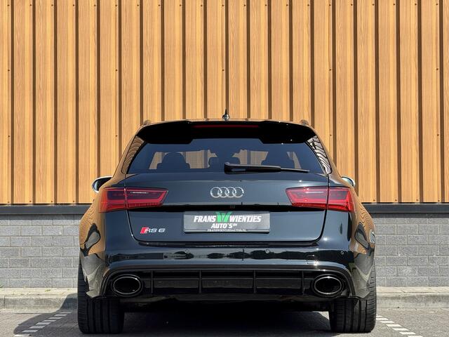 Audi RS6 A6 Avant 4.0 TFSI quattro performance Pro Line Plus | 605 PK! | Keramische Remmen | Panoramadak | Leder | Apple Carplay | Android Auto | Adaptieve Cruise Control | Dodehoek Sensor | Lane Assist | Bose | 360° Graden Camera |