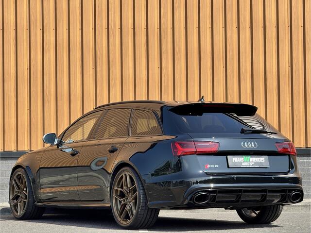 Audi RS6 A6 Avant 4.0 TFSI quattro performance Pro Line Plus | 605 PK! | Keramische Remmen | Panoramadak | Leder | Apple Carplay | Android Auto | Adaptieve Cruise Control | Dodehoek Sensor | Lane Assist | Bose | 360° Graden Camera |
