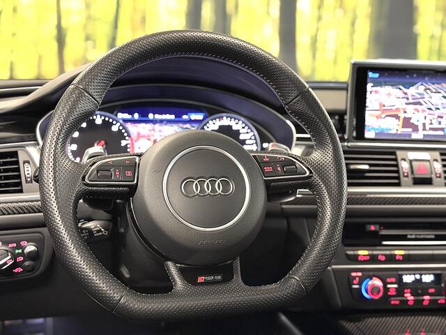 Audi RS6 A6 Avant 4.0 TFSI quattro performance Pro Line Plus | 605 PK! | Keramische Remmen | Panoramadak | Leder | Apple Carplay | Android Auto | Adaptieve Cruise Control | Dodehoek Sensor | Lane Assist | Bose | 360° Graden Camera |