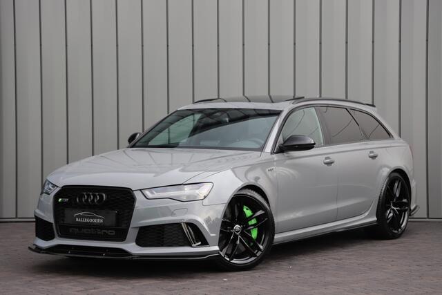 Audi RS6 A6 Avant 4.0 TFSI quattro | 560PK | Pano | Keramische-remmen | Dynamic+ | Carbon | Matrix-led | Bose | Memory | 2017.