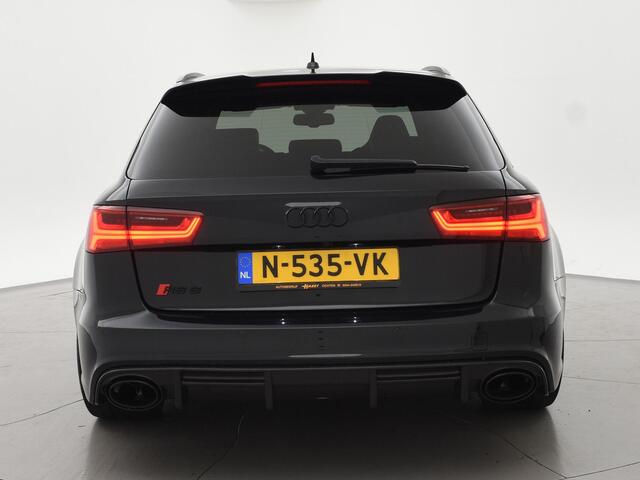 Audi RS6 4.0 TFSI V8 605 PK PERFORMANCE + KERAMISCH | B&O | AUDI EXCLUSIVE LEDER | CARBON | 21 INCH