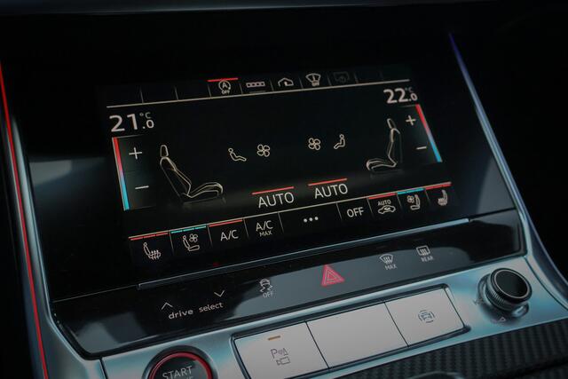 Audi RS6 A6 Avant TFSI quattro KERAMISCH | ADAPTIVE CRUISE | 360 CAMERA | TREKHAAK | SFEERVERLICHTING | CARBON INTERIEUR | HEAD UP | DYNAMIC PLUS | MEMORY SEATS | STOELVERKOELING & VERWARMING |