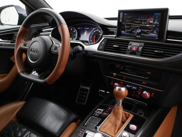 Audi RS6 4.0 TFSI V8 605 PK PERFORMANCE + KERAMISCH | B&O | AUDI EXCLUSIVE LEDER | CARBON | 21 INCH | 360 CAMERA