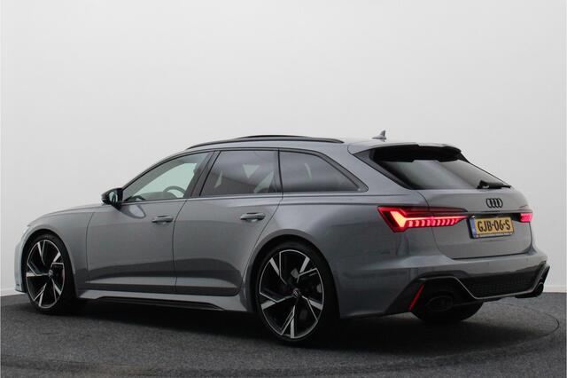 Audi RS6 Avant 4.0 TFSI Quattro 600 PK Panoramdak, B&O 3D, Dynamic Plus, Carbon, Ceramic, 4WB, HUD, 22"