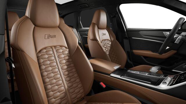 Audi RS6 A6 Avant TFSI quattro performance | 630 PK | Bang & Olufsen Advance 3D | Panoramadak | Led Laser koplampen | 22" LM velgen | Nachtzicht | RS sportuitlaat | Trekhaak wegklapbaar | 280 km/h | Luxe lederen bekleding |