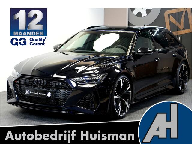 Audi RS6 Avant 4.0 TFSI 441kW/600pk Aut8 Quattro Performance LUCHTVERING + SOFTCLOSE + BANG&OLUFSEN + STANDKACHEL + 360 CAMERA + HEAD-UP + DUBBEL GLAS + ADAPT.CRUISE + LANE ASSIST + MATRIX LED + STOELVERWARMING&-VENTILATIE + HEAD-UP + EL.TREKHAAK + 22" LM-VELGEN!!