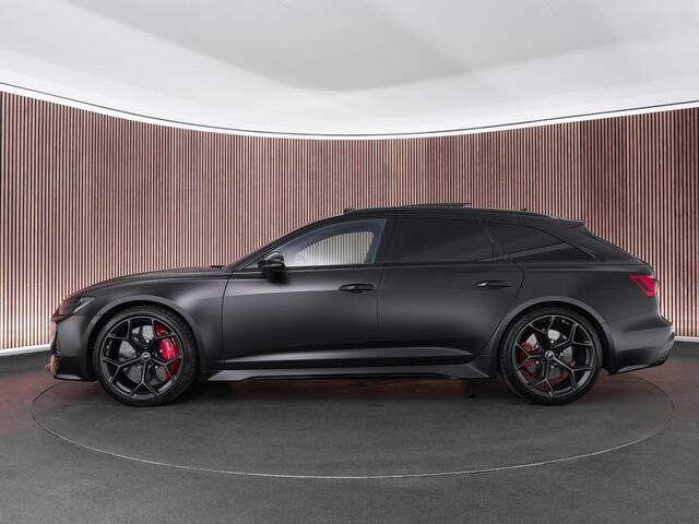 Audi RS6 Avant Performance TFSI 630pk quattro |BTW-auto|B&O Advance|stealth PPF|keramisch|dynamic plus|pano|360 camera|memory|Apple Carplay|blind spot|elek. trekhaak|stoelverwarming & verkoeling|