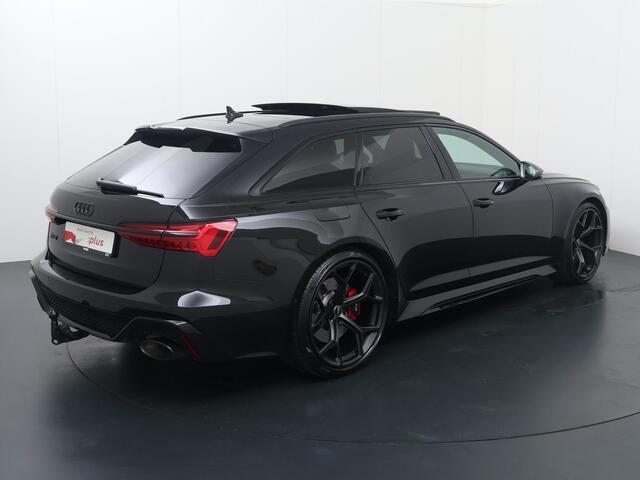 Audi RS6 Avant 4.0 TFSI Quattro performance | 630 PK | Trekhaak wegklapbaar | Bang & Olufsen Advance 3D | Panoramadak | Led Laser koplampen | 22" LM velgen | Nachtzicht | RS sportuitlaat | 280 km/h | Luxe lederen bekleding |