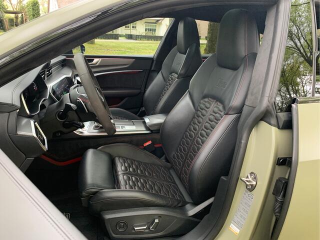 Audi RS7 Sportback A7 V8 Dynamic+ | Keramisch | 22" ABT | 4-Wielbesturing | Stoelvent. | Carbon Pack | Nachtzicht | Alcantara Hemel | B&O 3D High End | 360 Camera | Laser-LED | ACC | Valcona | Klasse-5 | Head-up | Soft-Close | Isolatieglas | Dealer OH | BTW Auto |