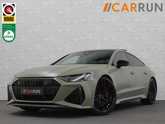 Audi RS7 Dynamic+ 300kmh | Keramisch | 22" ABT (9200,=) | B&O 3D High End | 4-Wielbesturing | Stoelvent. | Carbon Pack | Nachtzicht | Alcantara Hemel | 84800,= ex btw | Lease / Maandbedrag 998,= pm. | 360 Camera | Laser-LED | ACC | Valcona | Klasse-5 | Head-up | S