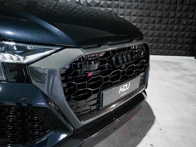 Audi RSQ8 quattro | Keramisch| V-max 305km/u | Volleder | Carbon Ext, | 23"| Pano | Standk. | Trekh. | Vent-Mass | Servo |