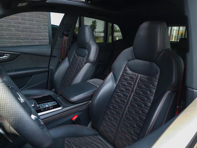 Audi RSQ8 quattro | Keramisch| V-max 305km/u | Volleder | Carbon Ext, | 23"| Pano | Standk. | Trekh. | Vent-Mass | Servo |