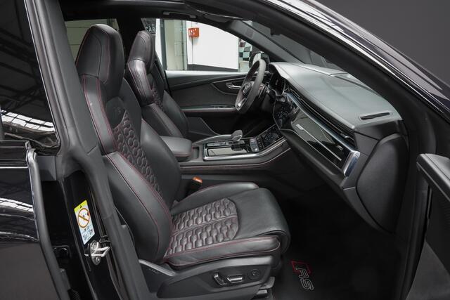 Audi RSQ8 4.0 600pk TFSI quattro |carbon ext.|massage|panoramadak|B&O|RS sportstoelen|keramisch|360 camera|luchtvering|HUD|Bang&Olufsen|Apple Carplay|