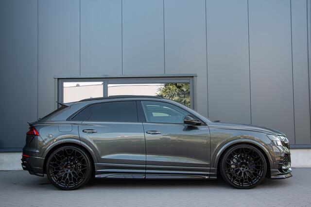 Audi RSQ8 4.0 V8 600PK URBAN | Keramische | ACC | 360 Cam | Nachtzicht | Achterasbesturing | B&O | Lane & Side Assist | Massage + Ventilatie | Alcantara | Head Up | Bankverwarming | Keyless Entry | ETH. 3500kg | 24" Urban Automotive | Standkachel | Dynamic+ | Stu