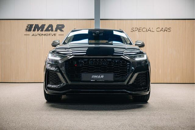 Audi RSQ8 4.0 TFSI quattro | B/O 3D | Carbon interieur en exterieur | Vossen | Rode Stiksels | Trekhaak |