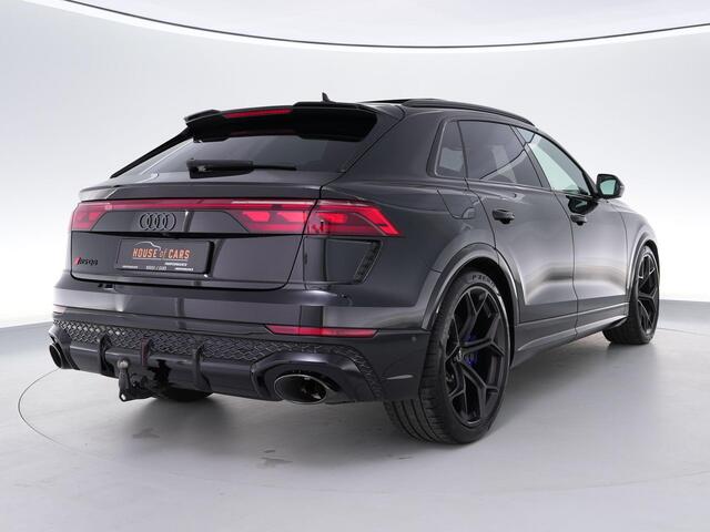 Audi RSQ8 Performance 4.0 640pk TFSI |B&O advanced|RS-design blauw|pano|massage|soft close|keramisch|HUD|360 camera|matrix LED|carbon interieur|memory|elek. trekhaak|