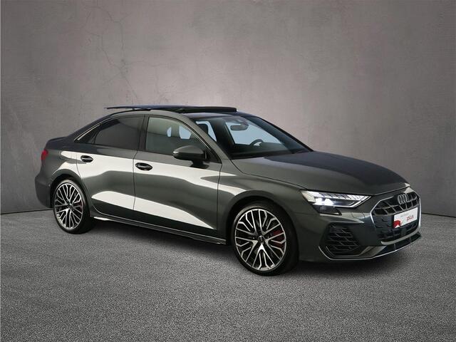 Audi S3 Limousine 333pk quattro | Akra | Pano | Sonos | Adapt. Onderstel | 19 inch | Alcantara | Matrix LED | Ruit Stiksel | Camera | Akraprovic Performance