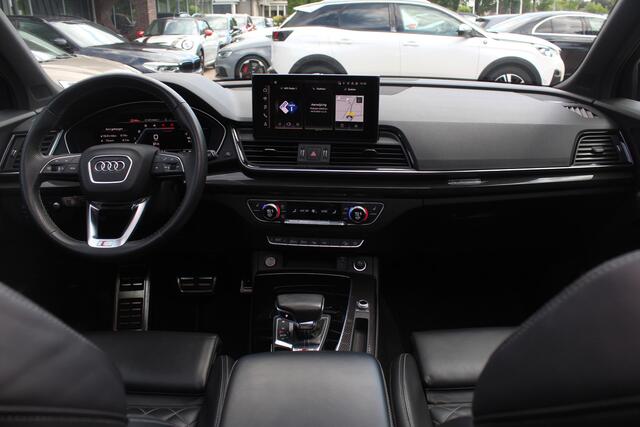 Audi SQ5 Sportback 3.0 TDI quattro / Trekhaak / Panoramdak / 360Camera / Head-up / Keyless / 21'' / RS Seats / Luchtvering / B&O / Carbon intr. / Dodehoek / Stoelverwarming / DAB / ACC
