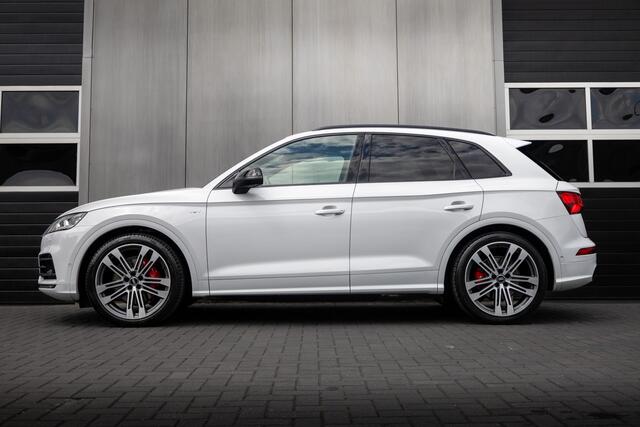 Audi SQ5 3.0 TFSI 354 pk SQ5 Quattro Pro Line Plus S-Line / Pano-Dak/ Lucht-Vering/ RS-Stoelen/ Head-Up/ Keyless/ 360-Camera/ Matrix-Led/ B&O-Sound/ Adap.Cruise/ Trekhaak/ 21'' LMV