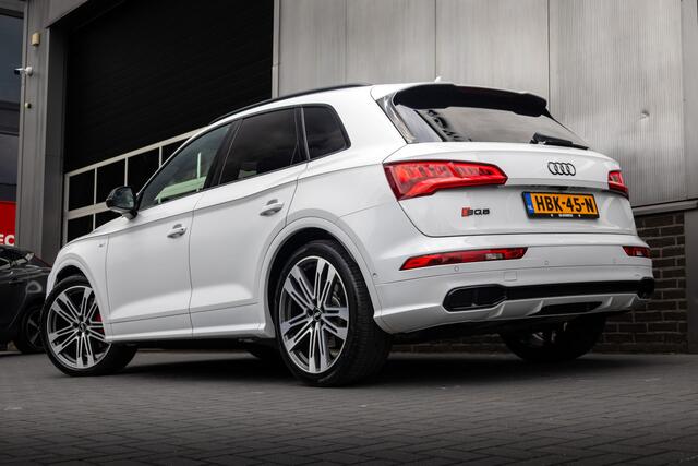 Audi SQ5 3.0 TFSI 354 pk SQ5 Quattro Pro Line Plus S-Line / Pano-Dak/ Lucht-Vering/ RS-Stoelen/ Head-Up/ Keyless/ 360-Camera/ Matrix-Led/ B&O-Sound/ Adap.Cruise/ Trekhaak/ 21'' LMV